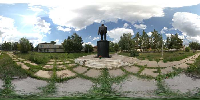памятник Ленину В.И. Сферическая панорама 360.